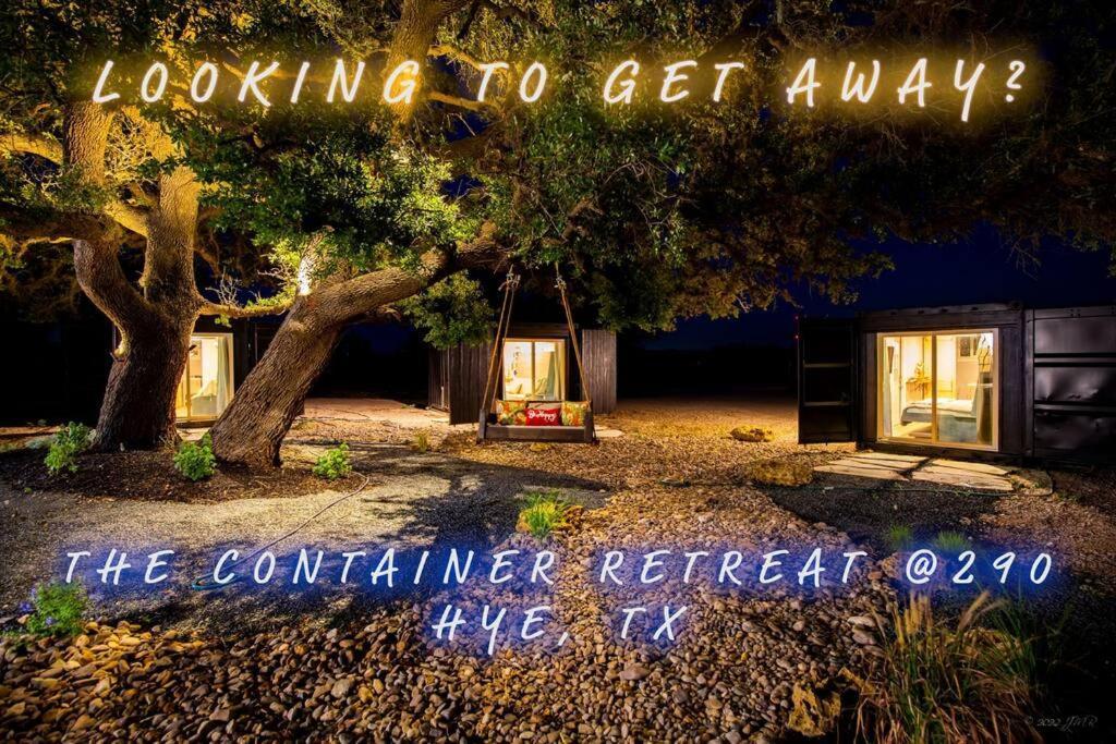 The Container Retreat @ 290 Wine Trail #10 Welcome Friends! Hye Екстер'єр фото